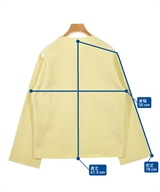 AURALEE（オーラリー）スウェット 黄 サイズ:1(M位) レディース/2200626998011