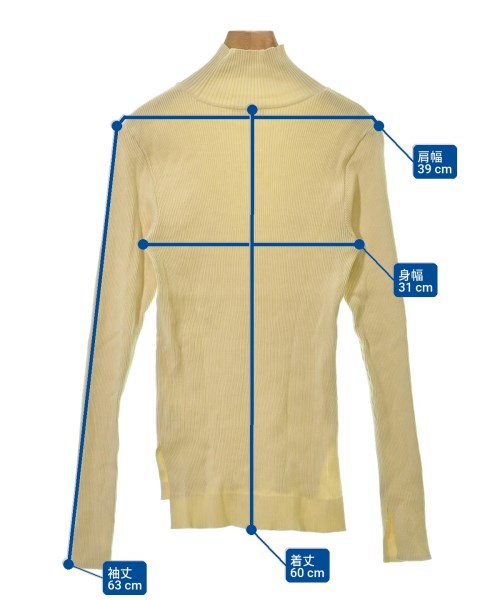 AURALEE（オーラリー）Tシャツ・カットソー 白 サイズ:1(M位) レディース/2200628374202