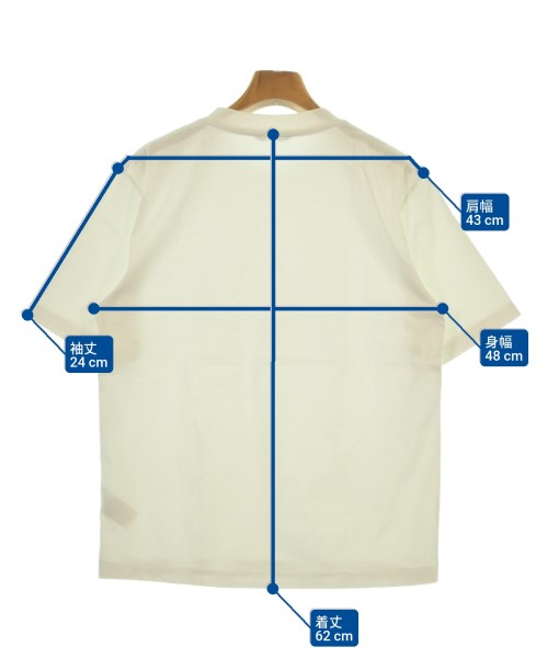 AURALEE（オーラリー）Tシャツ・カットソー 白 サイズ:1(M位) レディース/2200617697091