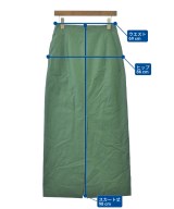 AURALEE（オーラリー）ロング・マキシ丈スカート 緑 サイズ:-(M位) レディース/2200631158424