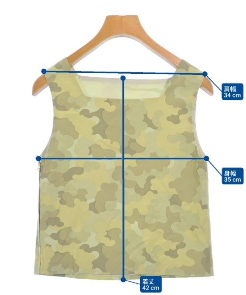 AURALEE（オーラリー）カジュアルシャツ カーキ サイズ:0(S位) レディース/2200631165286