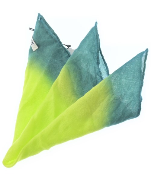 AURALEE（オーラリー）バンダナ・スカーフ 緑 サイズ:F レディース/2200631222729