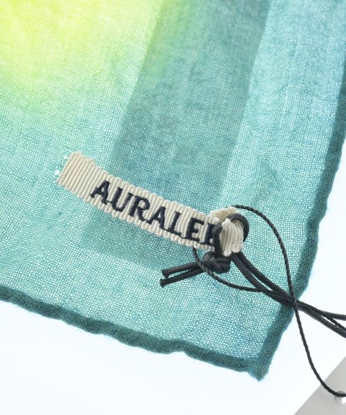 AURALEE（オーラリー）バンダナ・スカーフ 緑 サイズ:F レディース/2200631222736