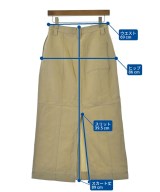 AURALEE（オーラリー）ロング・マキシ丈スカート ベージュ サイズ:1(M位) レディース/2200631344124