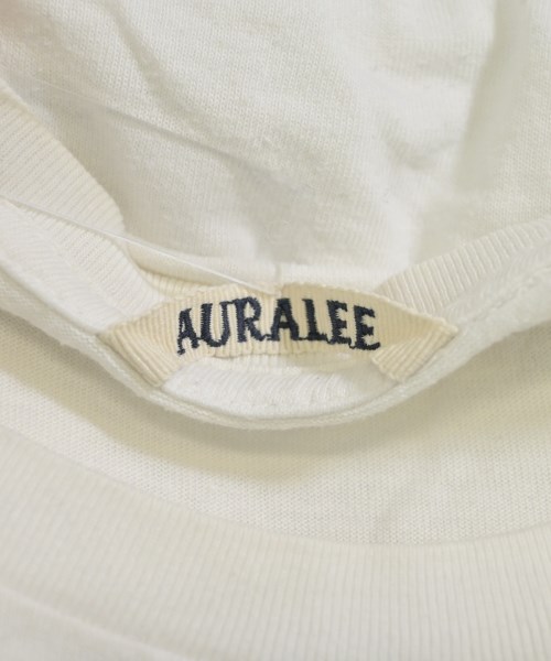 AURALEE（オーラリー）Tシャツ・カットソー 白 サイズ:1(M位) レディース/2200616371152