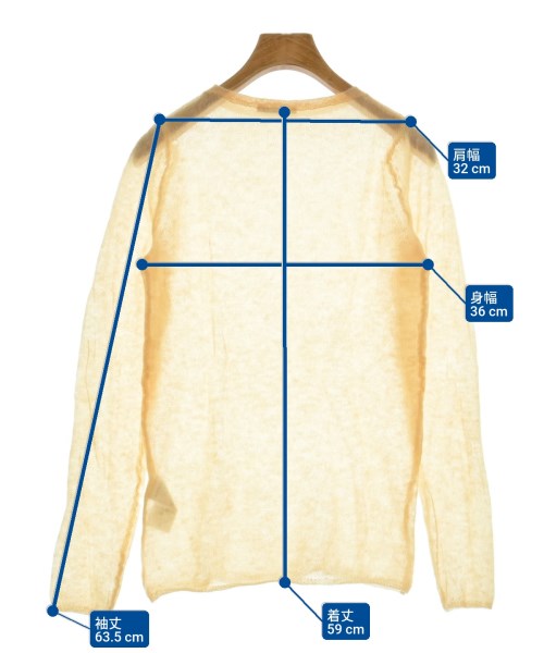 AURALEE（オーラリー）ニット・セーター オレンジ サイズ:0(S位) レディース/2200617956150