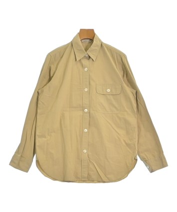 AURALEE（オーラリー）カジュアルシャツ ベージュ サイズ:1(M位