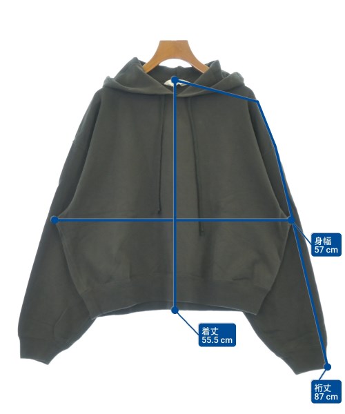 AURALEE（オーラリー）パーカー グレー サイズ:1(M位) レディース/2200616892213