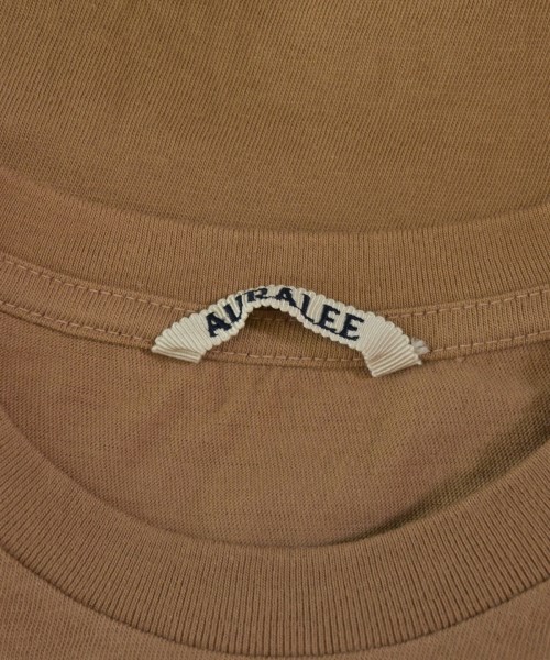 AURALEE（オーラリー）Tシャツ・カットソー 茶 サイズ:1(M位) レディース/2200616892275