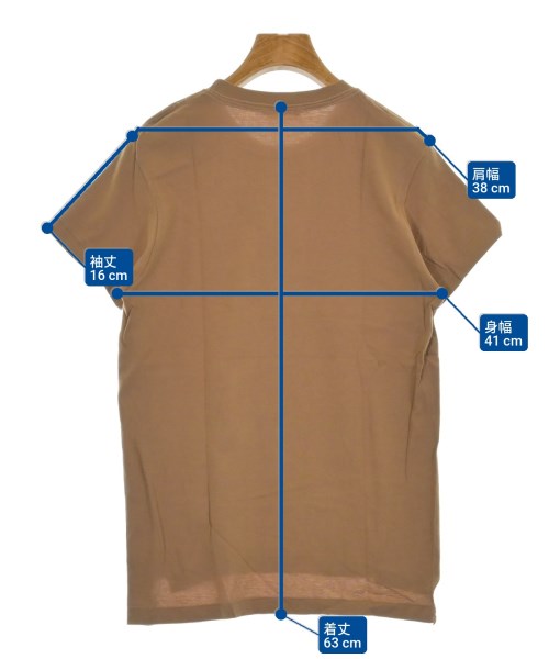 AURALEE（オーラリー）Tシャツ・カットソー 茶 サイズ:1(M位) レディース/2200616892275