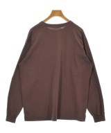 AURALEE（オーラリー）Tシャツ・カットソー 茶 サイズ:1(M位) レディース/2200617087090