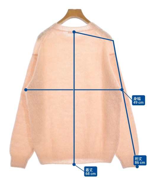 AURALEE（オーラリー）ニット・セーター ピンク サイズ:0(S位) レディース/2200617810148