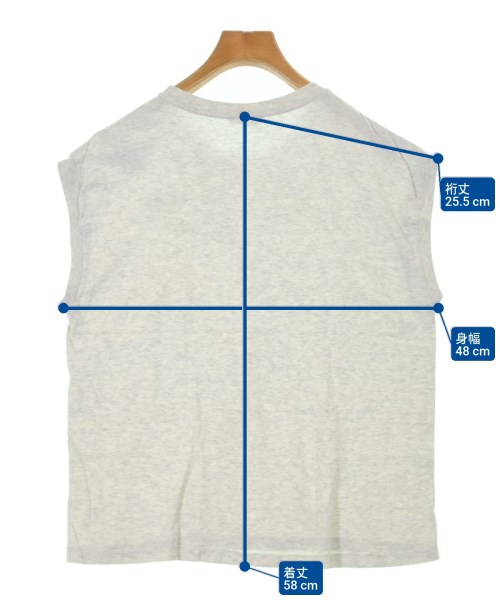 AURALEE（オーラリー）ノースリーブ グレー サイズ:1(M位) レディース/2200618897032