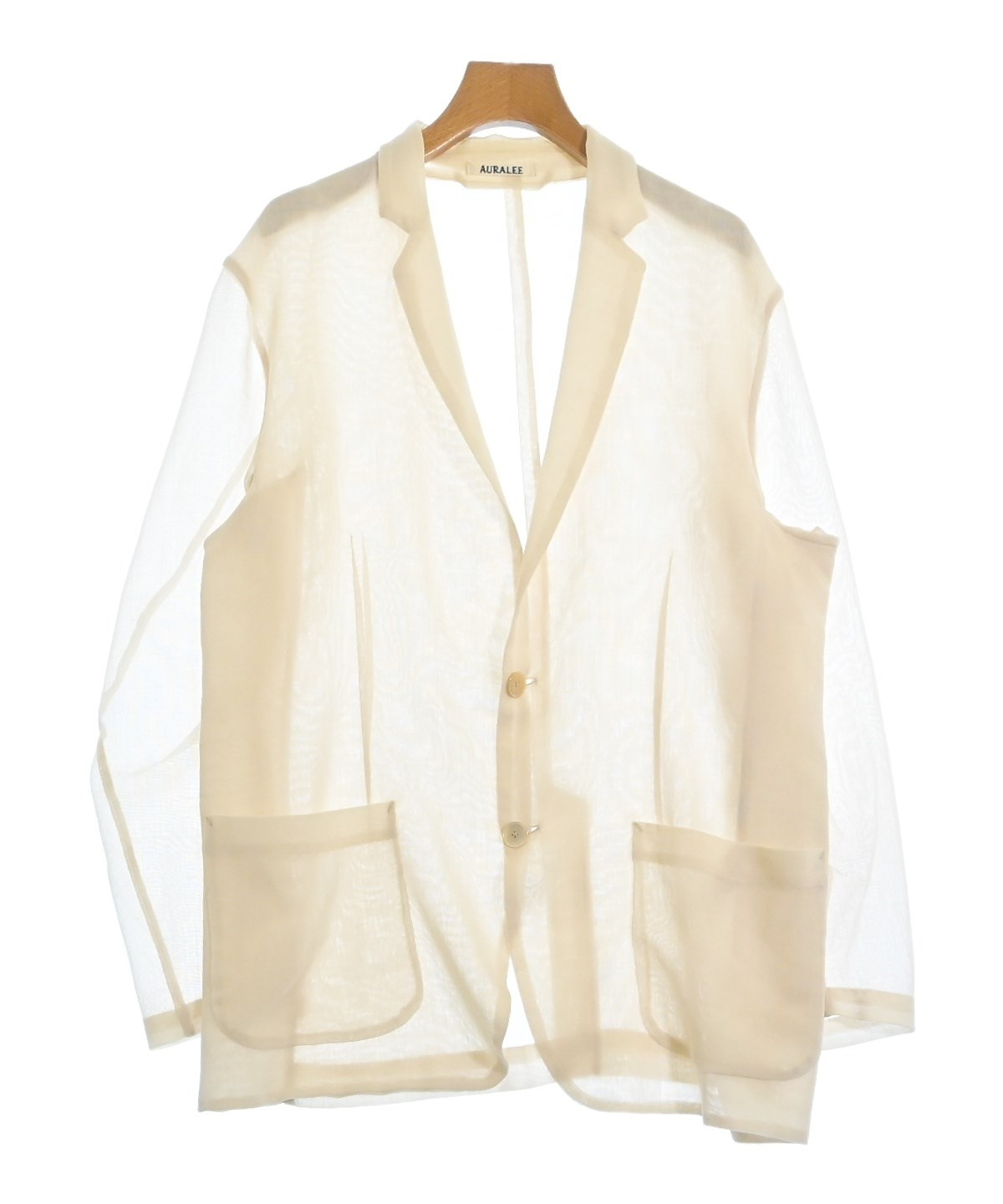 AURALEE（オーラリー）カジュアルジャケット ベージュ サイズ:1(M位