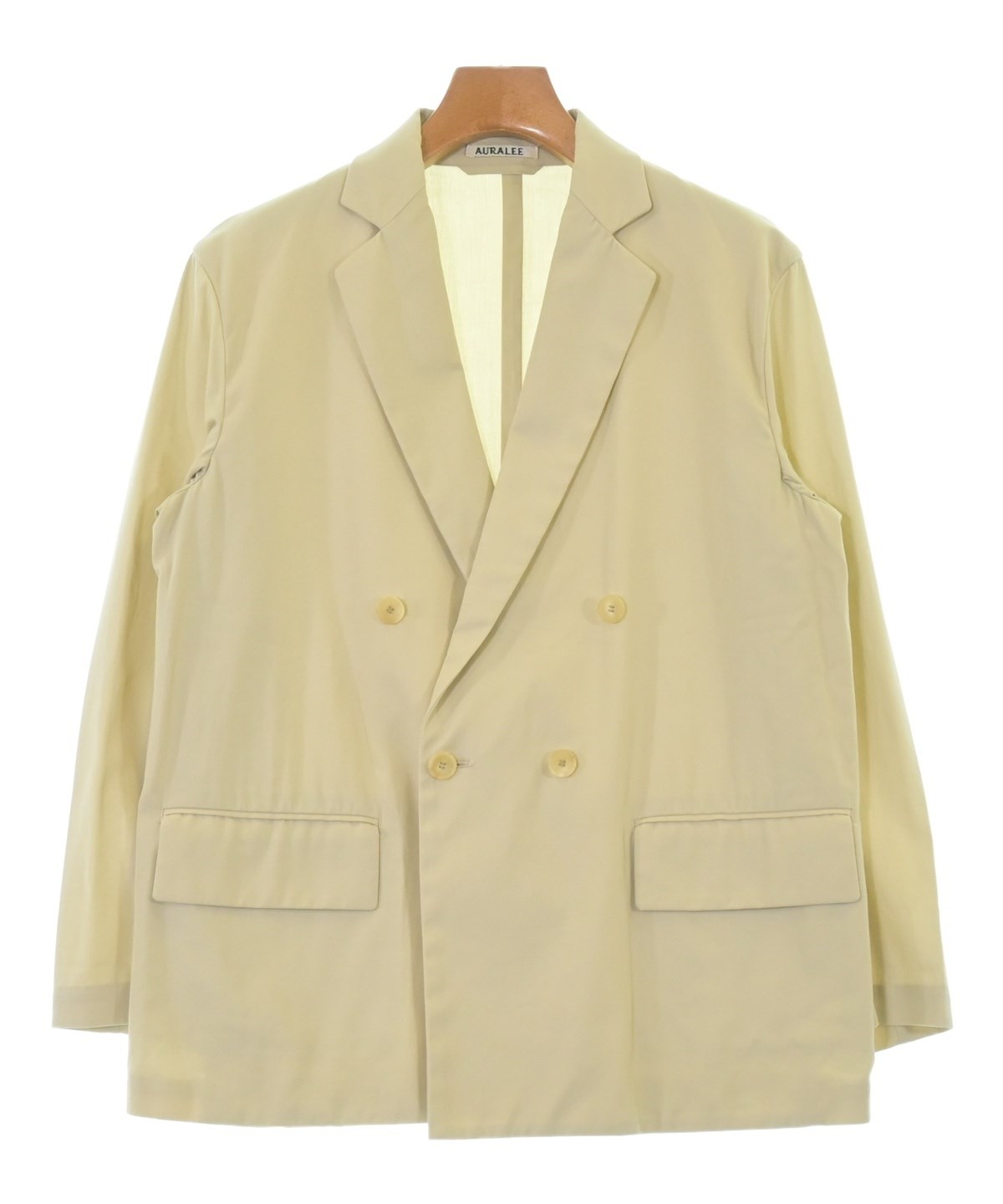 AURALEE（オーラリー）ジャケット ベージュ サイズ:0(S位) レディース