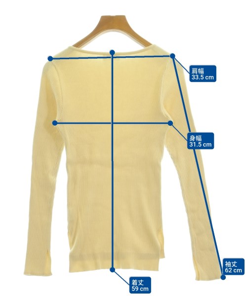 AURALEE（オーラリー）Tシャツ・カットソー ベージュ サイズ:0(S位) レディース/2200634410031