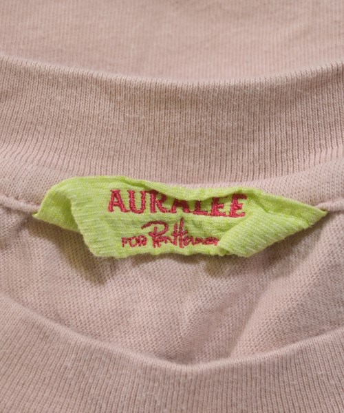AURALEE（オーラリー）Tシャツ・カットソー ピンク サイズ:0(S位) レディース/2200610329104