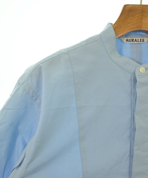 AURALEE（オーラリー）カジュアルシャツ 青 サイズ:1(M位) レディース/2200604595201
