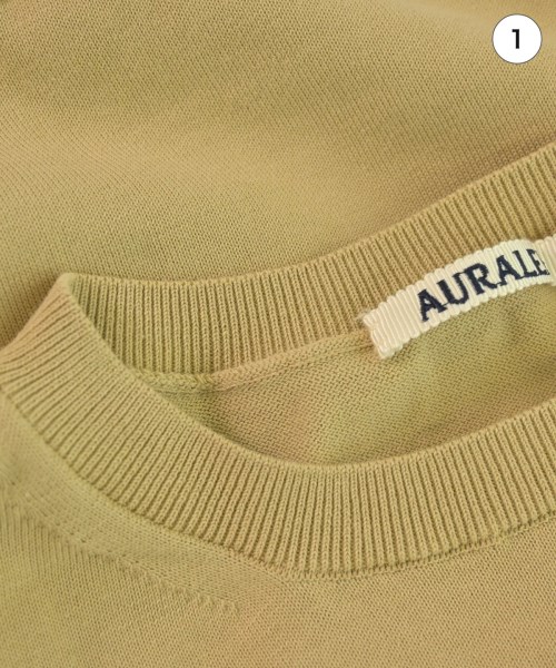 AURALEE（オーラリー）ニット・セーター ベージュ サイズ:0(S位) レディース/2200612311039