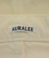 AURALEE（オーラリー）デニムパンツ 白 サイズ:30(XL位) レディース/2200612682252