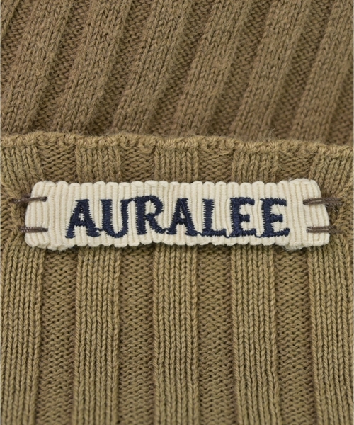 AURALEE（オーラリー）ニット・セーター 茶 サイズ:0(S位) レディース/2200612730038
