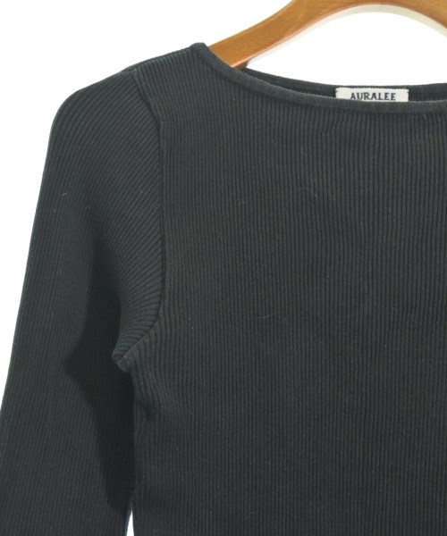 AURALEE（オーラリー）Tシャツ・カットソー 黒 サイズ:0(S位) レディース/2200614386080
