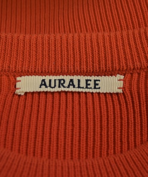 AURALEE（オーラリー）ニット・セーター 赤 サイズ:0(S位) レディース/2200614054040