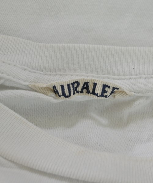 AURALEE（オーラリー）Tシャツ・カットソー 白 サイズ:1(M位) レディース/2200610934070