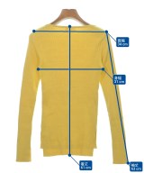 AURALEE（オーラリー）Tシャツ・カットソー 黄 サイズ:0(S位) レディース/2200616115022
