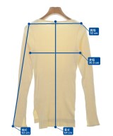 AURALEE（オーラリー）Tシャツ・カットソー 黄 サイズ:1(M位) レディース/2200616115039