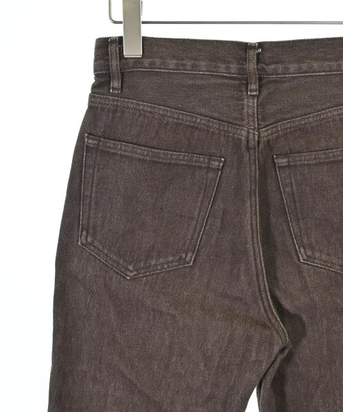 AURALEE（オーラリー）デニムパンツ 茶 サイズ:25(S位) レディース/2200618172054