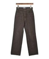 AURALEE（オーラリー）デニムパンツ 茶 サイズ:25(S位) レディース/2200618172054