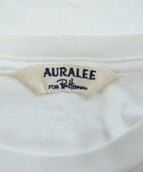 AURALEE（オーラリー）Tシャツ・カットソー 白 サイズ:1(M位) レディース/2200618253326
