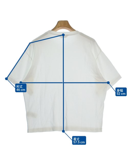 AURALEE（オーラリー）Tシャツ・カットソー 白 サイズ:1(M位) レディース/2200618253326