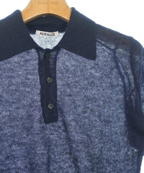 AURALEE（オーラリー）ニット・セーター 紺 サイズ:0(S位) レディース/2200618411078