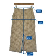 AURALEE（オーラリー）ロング・マキシ丈スカート ベージュ サイズ:1(M位) レディース/2200618431021