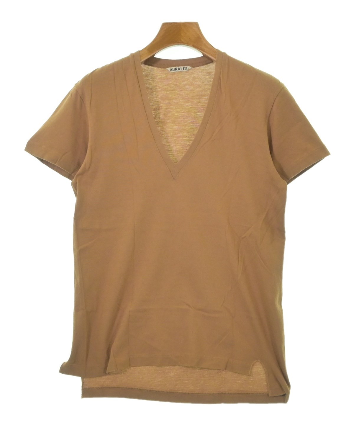 AURALEE（オーラリー）Tシャツ・カットソー ベージュ サイズ:1(M
