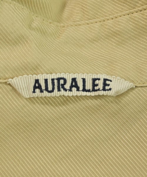 AURALEE（オーラリー）カジュアルシャツ ベージュ サイズ:0(S位) レディース/2200612585157