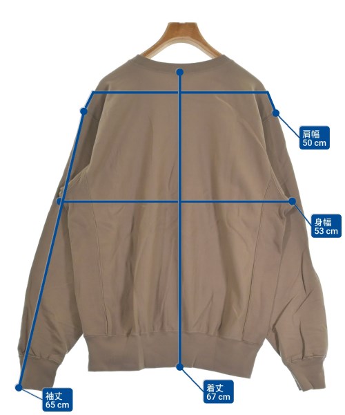 AURALEE（オーラリー）スウェット 茶 サイズ:4(M位) レディース/2200620548038