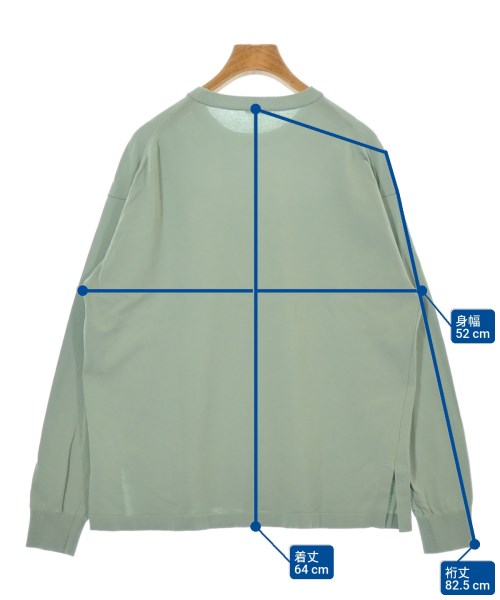 AURALEE（オーラリー）ニット・セーター 緑 サイズ:3(XL位) レディース/2200620548168