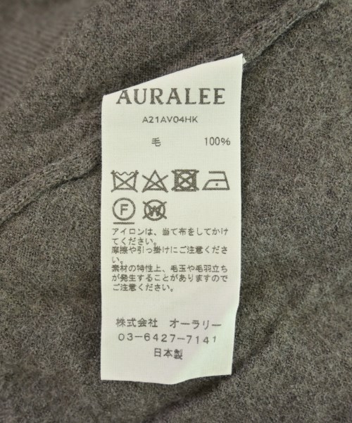 AURALEE（オーラリー）ニット・セーター 茶 サイズ:1(M位) レディース/2200598362025