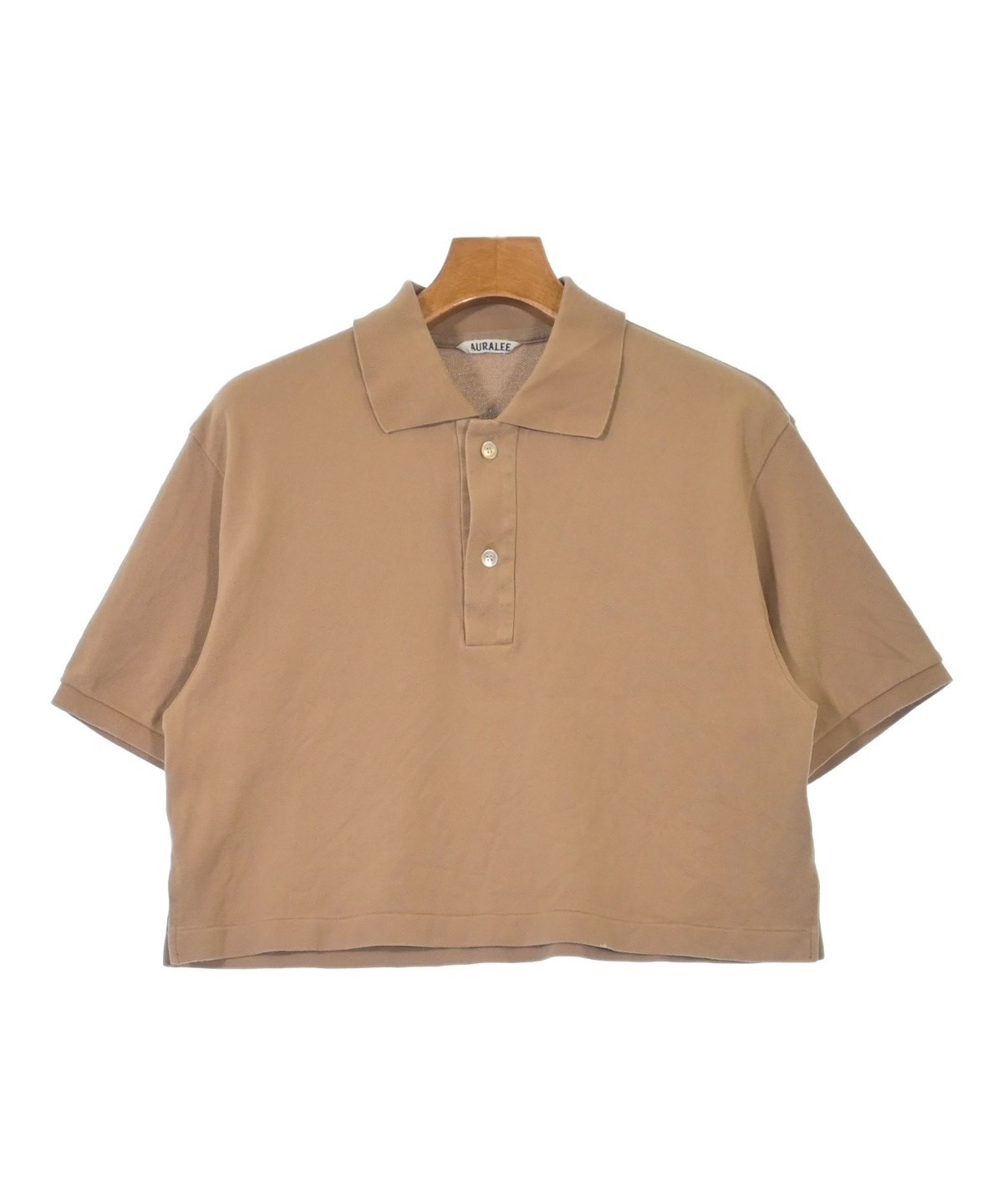 AURALEE（オーラリー）ポロシャツ ベージュ サイズ:1(M位) レディース
