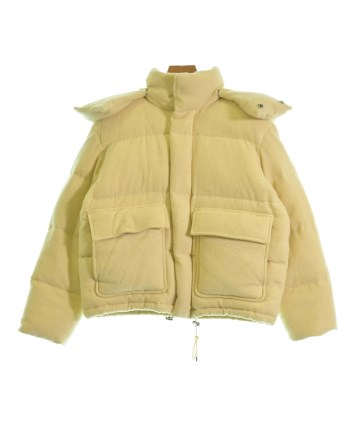 AURALEE（オーラリー）ダウンジャケット/ダウンベスト 黄 サイズ:0(S位