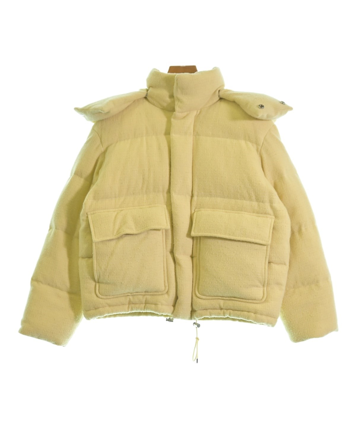 AURALEE（オーラリー）ダウンジャケット/ダウンベスト 黄 サイズ:0(S位