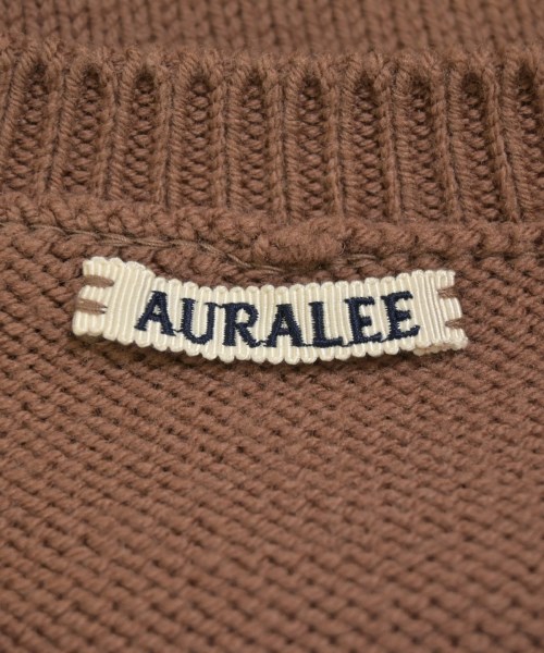 AURALEE（オーラリー）ニット・セーター 茶 サイズ:0(S位) レディース/2200668178037