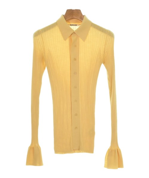 AURALEE(オーラリー)ニット・セーター 黄 サイズ:1(M位)/2200670380015