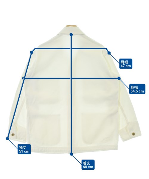 AURALEE（オーラリー）カバーオール 白 サイズ:0(S位) レディース/2200670380039