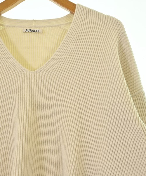 AURALEE（オーラリー）ニット・セーター 白 サイズ:1(M位) レディース/2200673673039