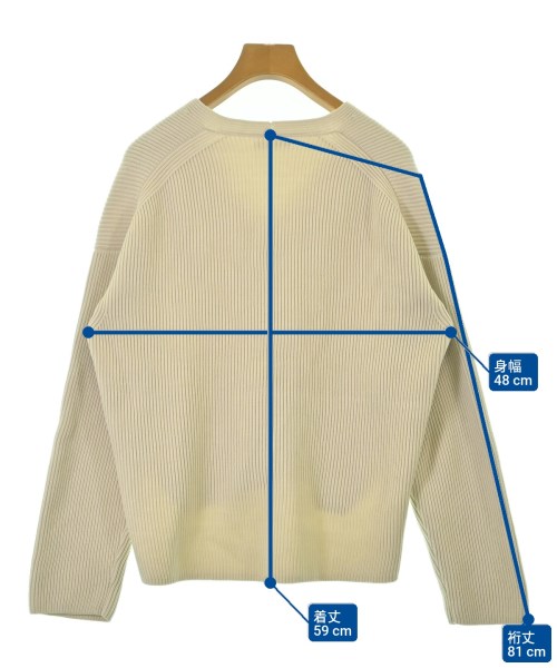 AURALEE（オーラリー）ニット・セーター 白 サイズ:1(M位) レディース/2200673673039