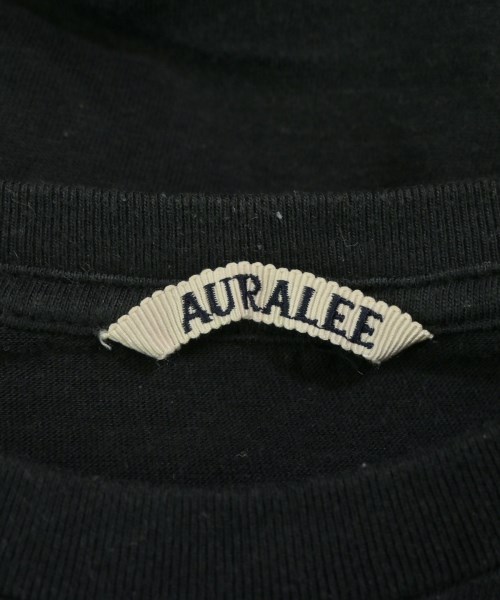AURALEE（オーラリー）Tシャツ・カットソー 黒 サイズ:1(M位) レディース/2200670804184